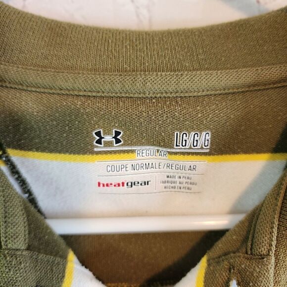 Men's Under Armour "Heatgear" Polo size large - Picture 3 of 3